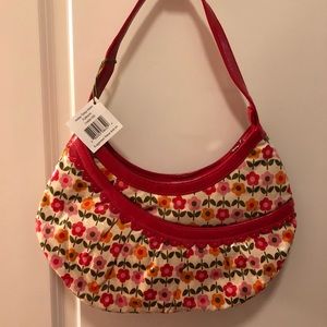 NWT Vera Bradley Frill Folkloric Hobo Bag Retired